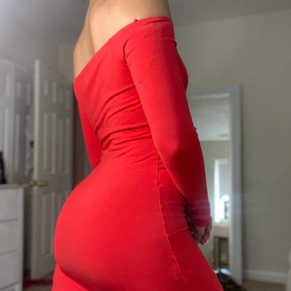 Off the shoulder dress